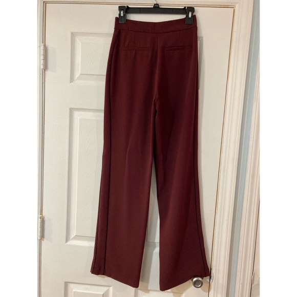 Forever 21 Burgundy Tuxedo Pant! - Picture 2 of 5
